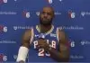 LeBron James and Jaylen Brown debut for 76ers in scrimmage