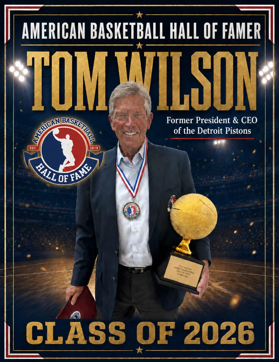 Architect of a Detroit Sports Dynasty: Tom Wilson Enshrined into the American Basketball Hall of Fame