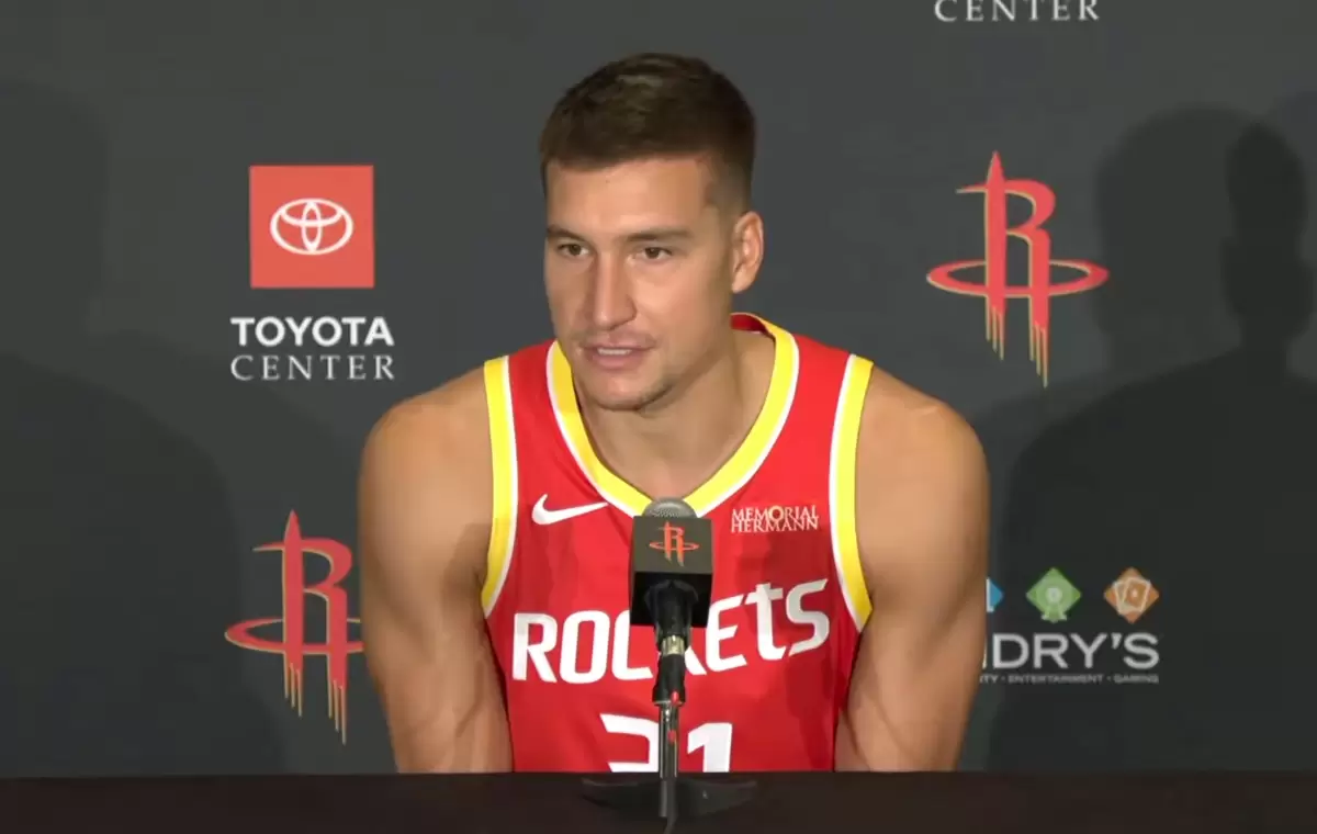 Bogdan Bogdanovic explains why Rockets fit his game