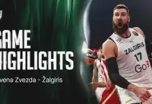 Zalgiris defeats Crvena Zvezda in EuroLeague opener
