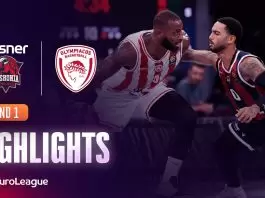 Dorsey, Vezenkov lead Olympiacos past Baskonia