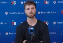 Dean Wade impressed by 76ers stars’ basketball IQ