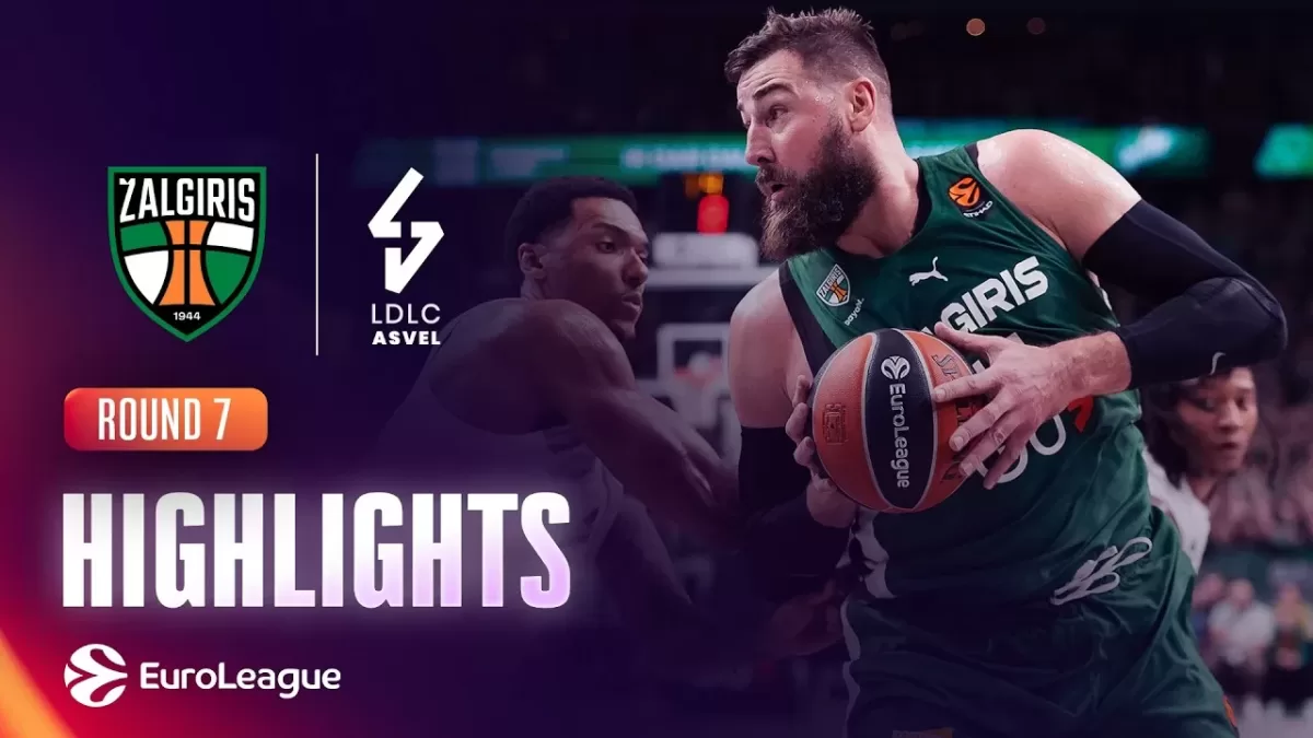 Zalgiris dominates ASVEL as Jonas Valanciunas leads first home win