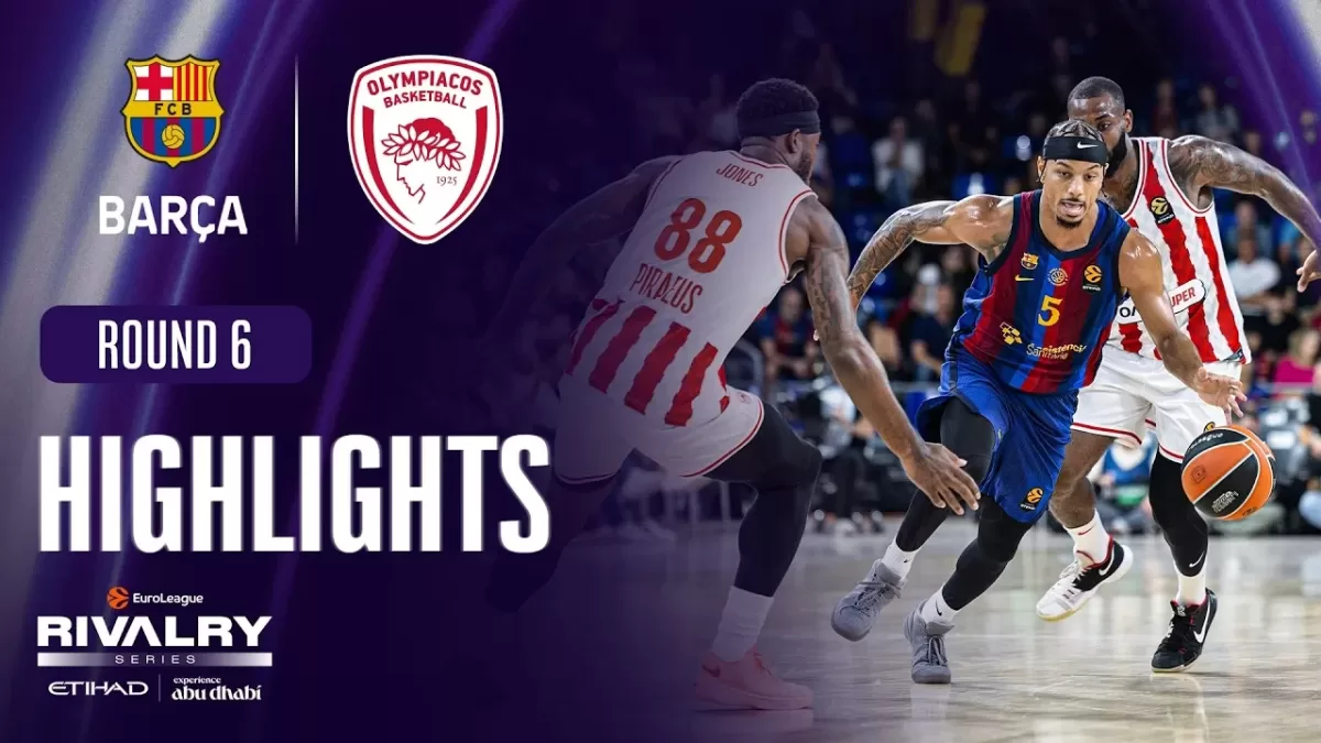 Olympiacos edges Barcelona in OT with Pep Guardiola in attendance