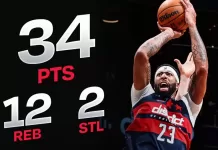 Anthony Davis dominates in Wizards debut
