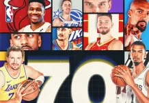 NBA rosters feature 125 international players from record-tying 43 countries across six continents