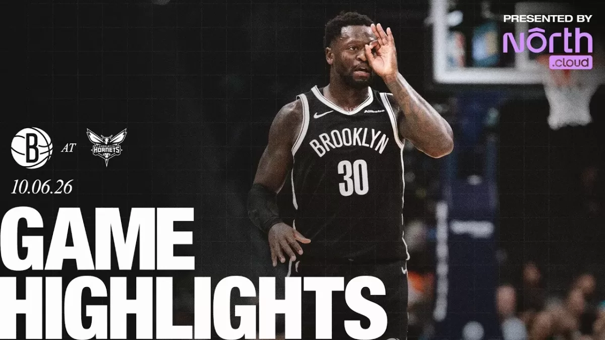 Nets rout Hornets in preseason opener