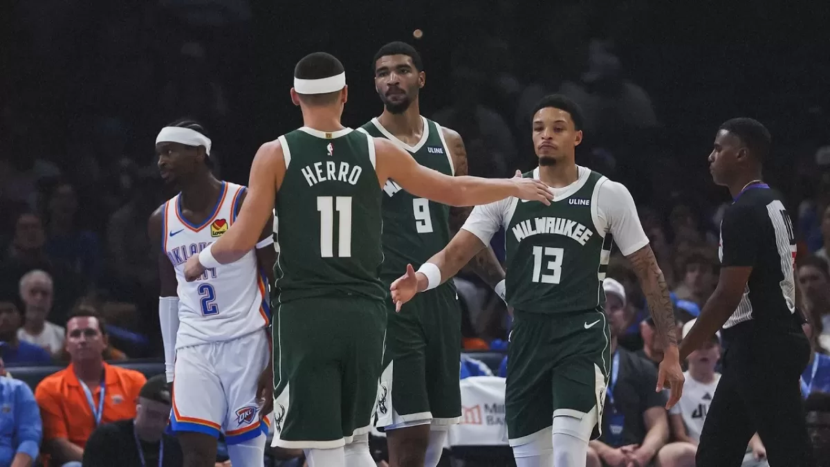 Bucks edge Thunder in preseason thriller