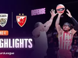 Crvena Zvezda holds Dubai to season-low 58 points