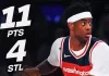 AJ Dybantsa makes debut as Wizards edge Knicks