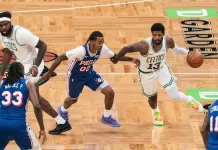 Celtics crush 76ers in Paul George’s debut