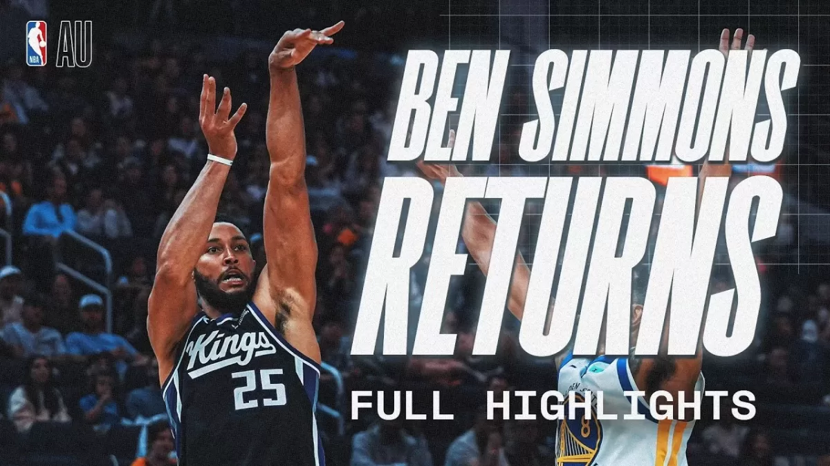 Ben Simmons makes NBA return in Kings’ loss to Warriors