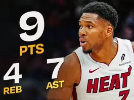 Giannis Antetokounmpo makes Heat debut in win over Raptors