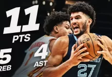 Cameron Boozer makes impressive Grizzlies debut vs. Hawks