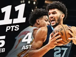 Cameron Boozer makes impressive Grizzlies debut vs. Hawks